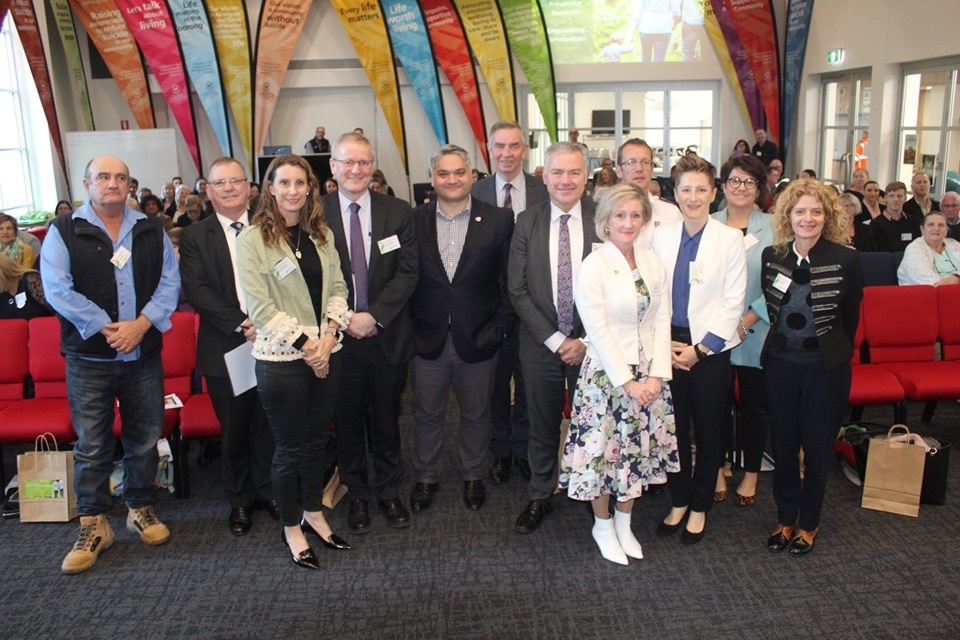 <p>Presenters and guests at the Networks of Networks Forum in SA</p>